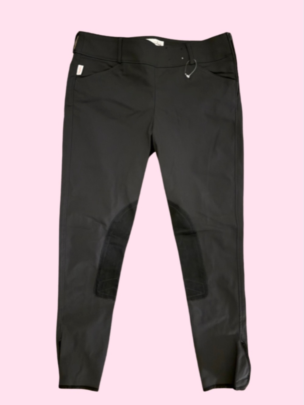 The Tailored Sportsman Black Skinny Riding Jeans